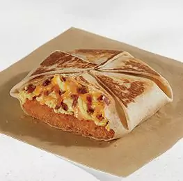 Breakfast Crunchwrap Bacon
