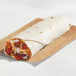 Cheesy Double Beef Burrito
