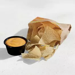 Chips and Nacho Cheese Sauce
