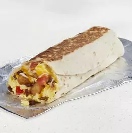 Grande Toasted Breakfast Burrito Bacon
