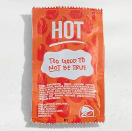 Hot Sauce Packet
